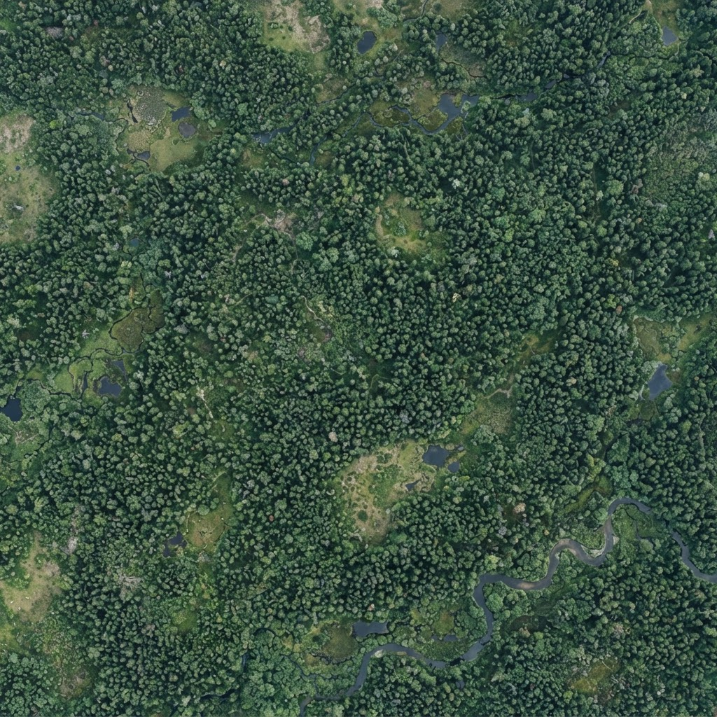 Environmental data visualization over satellite imagery
